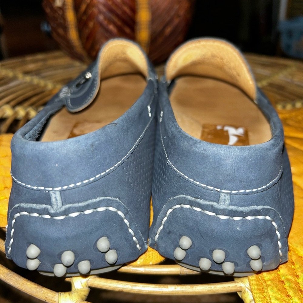 Wallin & Bros. Navy Loafers - Picture 2 of 3